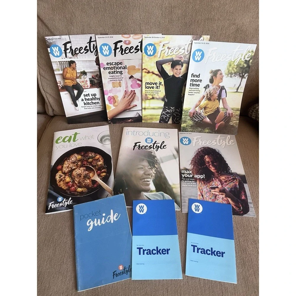 Weight Watchers Freestyle Program Booklets & Trackers